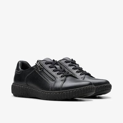 Clarks Womens Caroline Janna Black Leather 26179518 | eBay