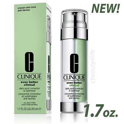 CLINIQUE EVEN BETTER CLINICAL DARK SPOT CORRECTOR & OPTIMIZER 1.7oz / 50 ml NEW!
