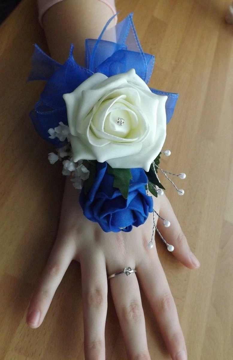  Wrist Corsages for Weddings, Foam Rose Wrist Corsage