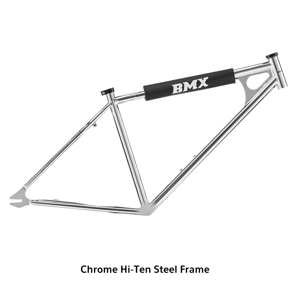 2022 Progear Classic 26" BMX Metallic Chrome Street Cruiser Vintage Style Bike - image 2 of 4