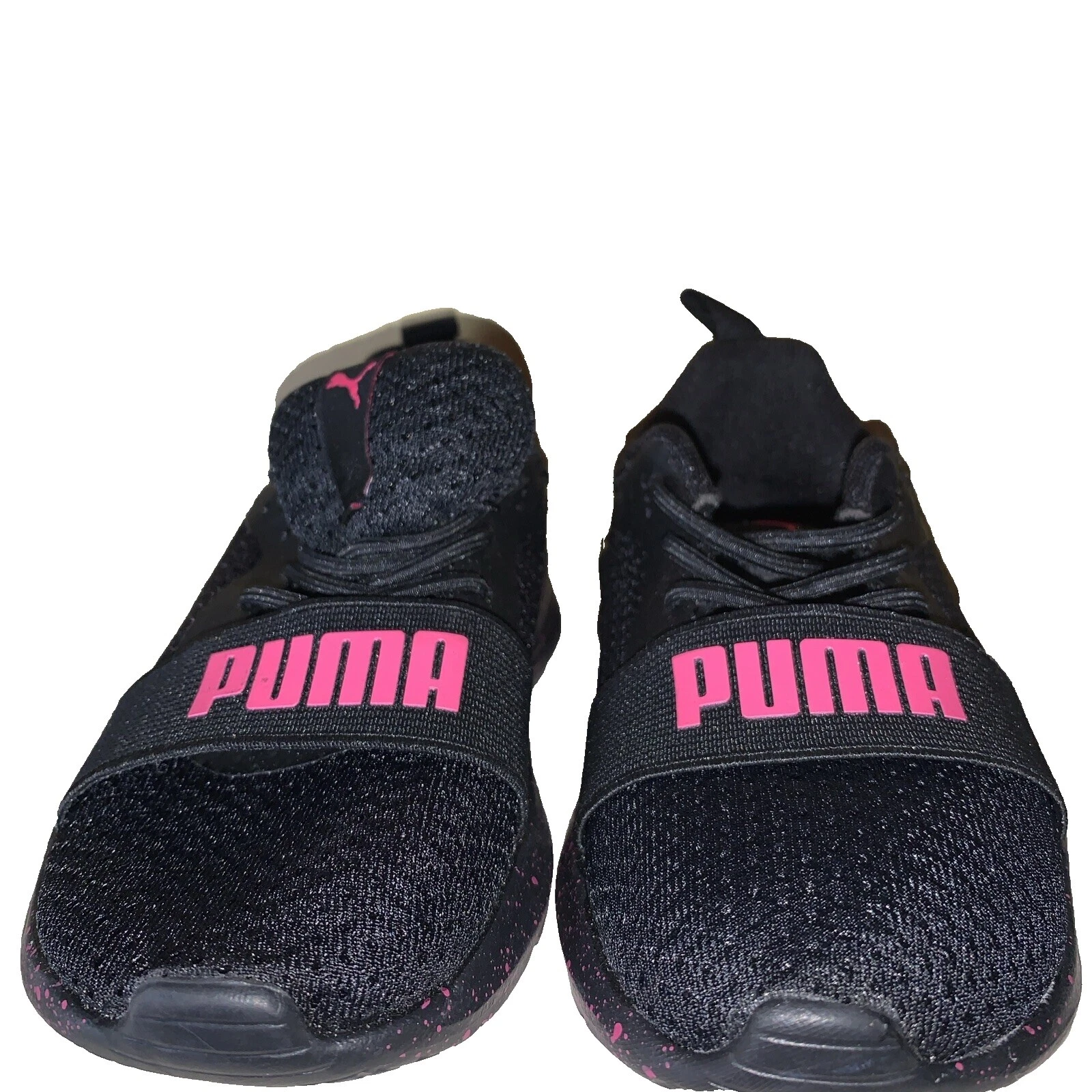 PUMA Black Unisex Kids' Shoes 7 US Shoe
