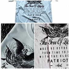 Warrior t-shirt American patriotic combat quote Army tactical size S-2XL tee