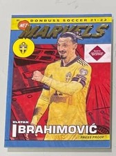 2021-22 Donruss Road to Qatar NET MARVELS ZLATAN IBRAHIMOVIC GOLD PRESS PROOF