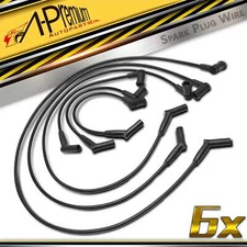 A-Premium New Set of 6 Spark Plug Wire Sets for Ford Mustang Petrol V6 3.8L 3.9L