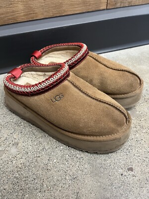 UGG Tazz Chestnut Suede Shoes for Women - Size US 8 - Brown