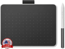 Tableta De Dibujo Bluetooth, Tableta Gráfica Compacta Pequeña De 7,4" x 5,5" NEW