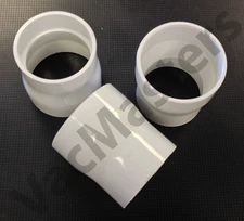2" Central Vacuum PVC Reducer Coupling fitting used w Vacuflo Nutone Beam Hayden