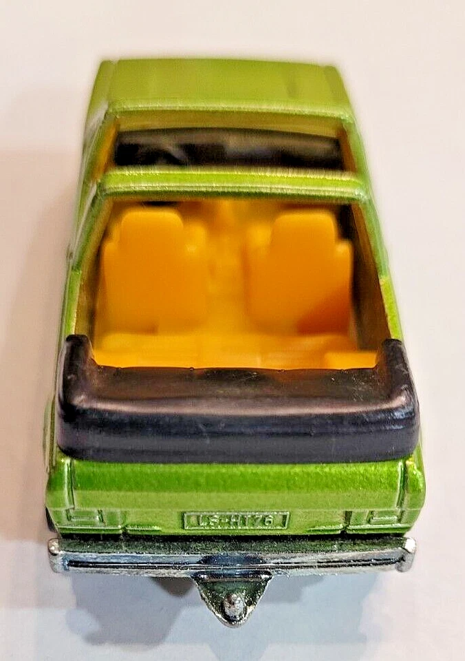 SIKU VW GOLF LS cabrio modellino automobile vintage verde 1033 made WEST GERMANY - Immagine 4 di 4