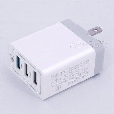 High Security Multi Function Home 3Port QC+PD 3.0 Power Adapter for LG G5 VS987