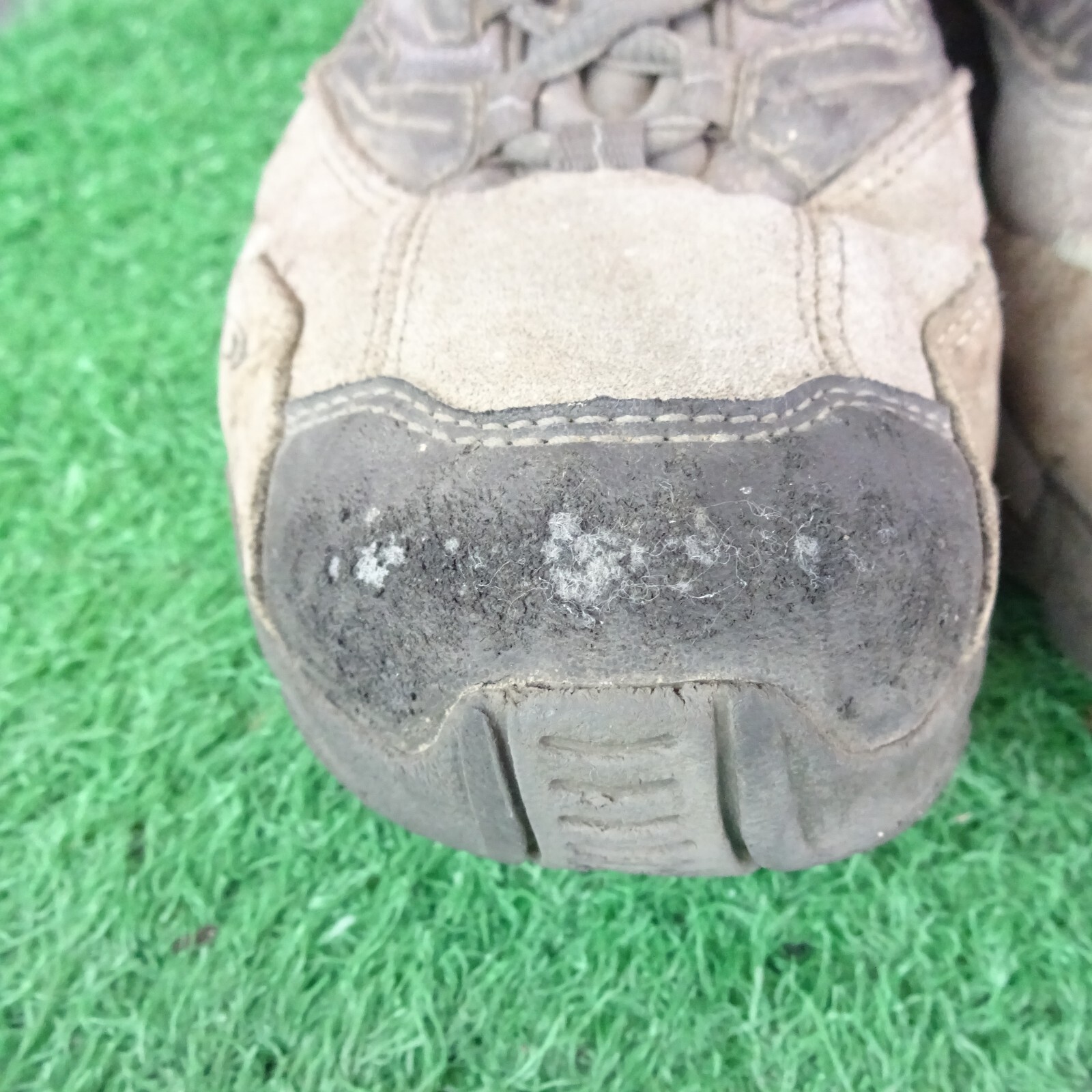 Scarpe da passeggio Salomon taglia 7 donna marroni scarpe da ginnastica trekking trail goretex stringate