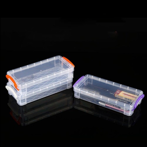 Large Capacity Sketch Art Box Transparent Sketching Pen Case Tool Box Lipstick
