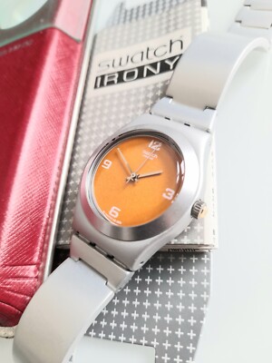 Swatch: ''Falling Star Orange'' (YLS1013) Irony Medium *New / Top Rarity!*