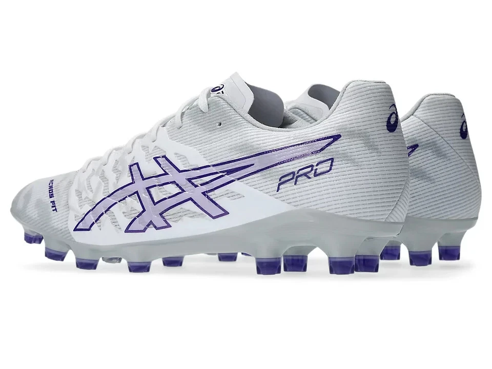 asics DS Light Acros Pro 3 White Gentry Purple 1101A071-100 taglia uomo - Immagine 3 di 4