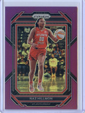 2023 Panini Prizm WNBA Purple #/149 NO. 8 Naz Hillmon - Atlanta Dream