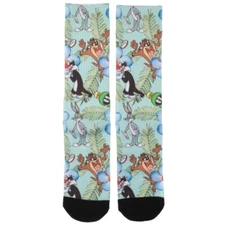 Looney Tunes Socks Mens Sock Size 10-13 Hawaiian Novelty Crew Gift