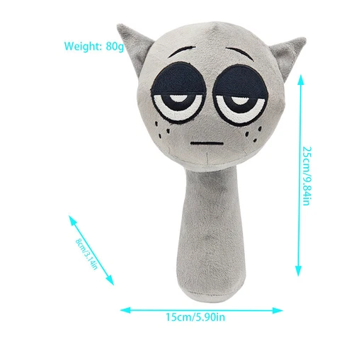 9.8" Horror Game Sprunki Plush Cartoon Soft Stuffed Pillow Dolls For Kid Toys - Picture 11 of 45
