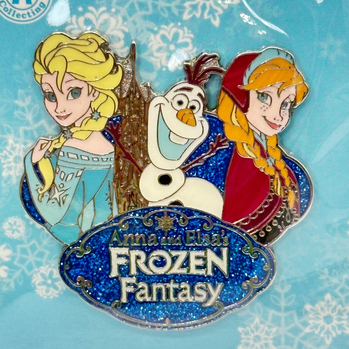 アナ雪　ピン Tokyo Disney Resort Pin TDL Frozen Fantasy 2015 Anna Elsa