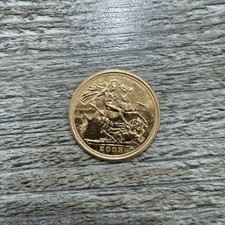 Gold Half Sovereign 2003 Elizebeth II Coin