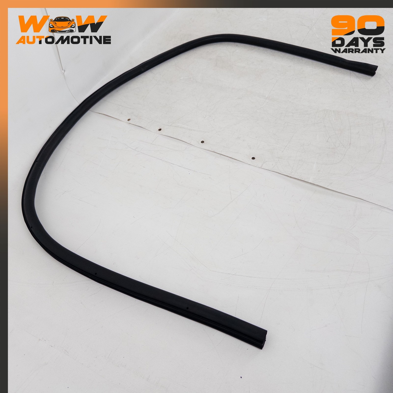 04-13 BENTLEY CONTINENTAL GT LEFT DRIVER SIDE LOWER DOOR SEAL RUBBER OEM