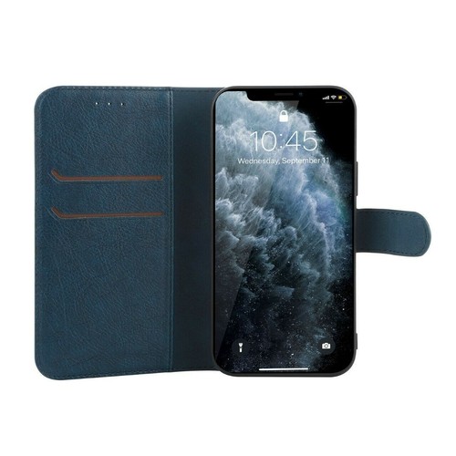 Leder Flip Case für Apple iPhone 13 Pro Max Mini 11 XS Ständer Geldbörse Cover - Bild 23 von 32