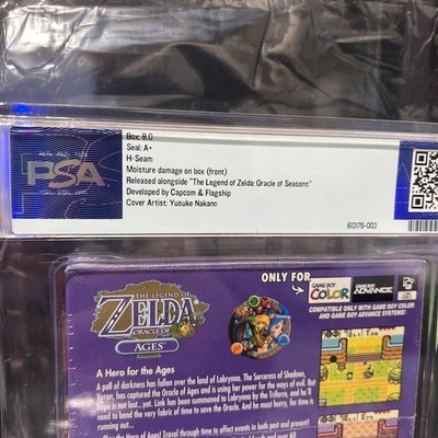 Legend of Zelda Oracle of Ages (Nintendo Game Boy Color, 2001) for
