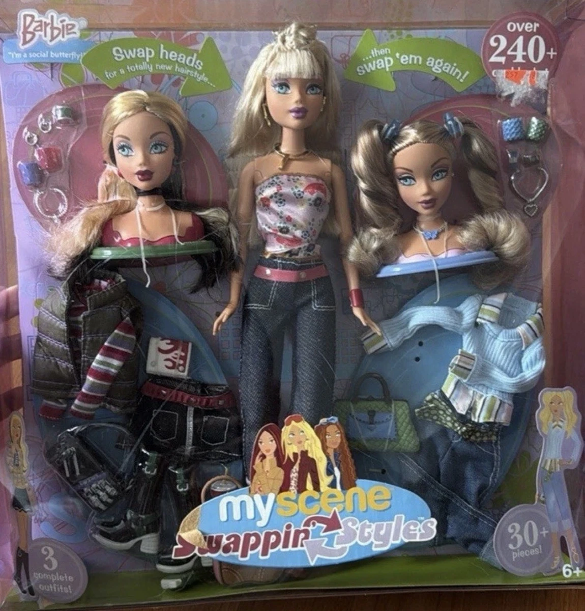 My Scene Dolls 2005 Year Manufactured Barbie Dolls & Doll Playsets