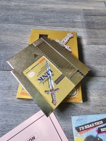 Zelda II: The Adventure of Link 2 Gold NES Nintendo CIB Complete 100% Original💥