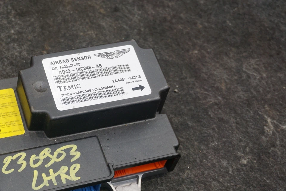 Módulo de control de retención SRS OEM AD43-14C246-AB Aston Martin Rapide 2011 Foto 2 de 4