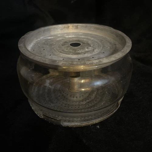 Vintage Pyrex Coffee Pot Replacement Parts Glass Basket Aluminum Filter 6-9 Cup