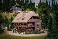 Faller H0 130012 JubiläUmsmodell Uhrenmacherhaus Mit Figur Bausatz NEU & OVP