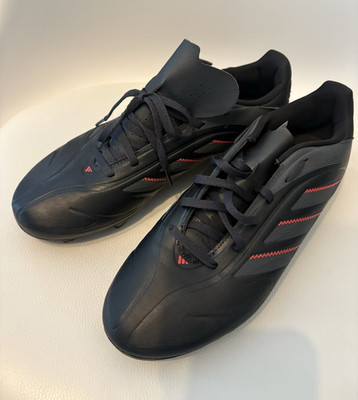 Adidas Copa Fußballschuhe Nocken für Rasen Schwarz/Rot EUR 44 Schnürung