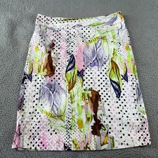 Lane Bryant Womens A Line Skirt Floral Multicolor Size 16
