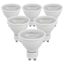 DEWENWILS 6-Pack GU10 LED Light Bulb, 1.96 2.16 Inch, 5000k Daylightwhite