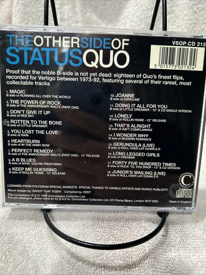 STATUS QUO - The Other Side Of ( England Import) Rare - Image 2 of 3