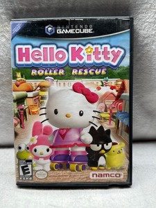 Hello Kitty Roller Rescue Nintendo GameCube Good Used Condition Video Game