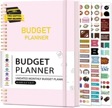 Budget Planner - Monthly Budget Book Undated with Expense & Bill Tracker - Undat