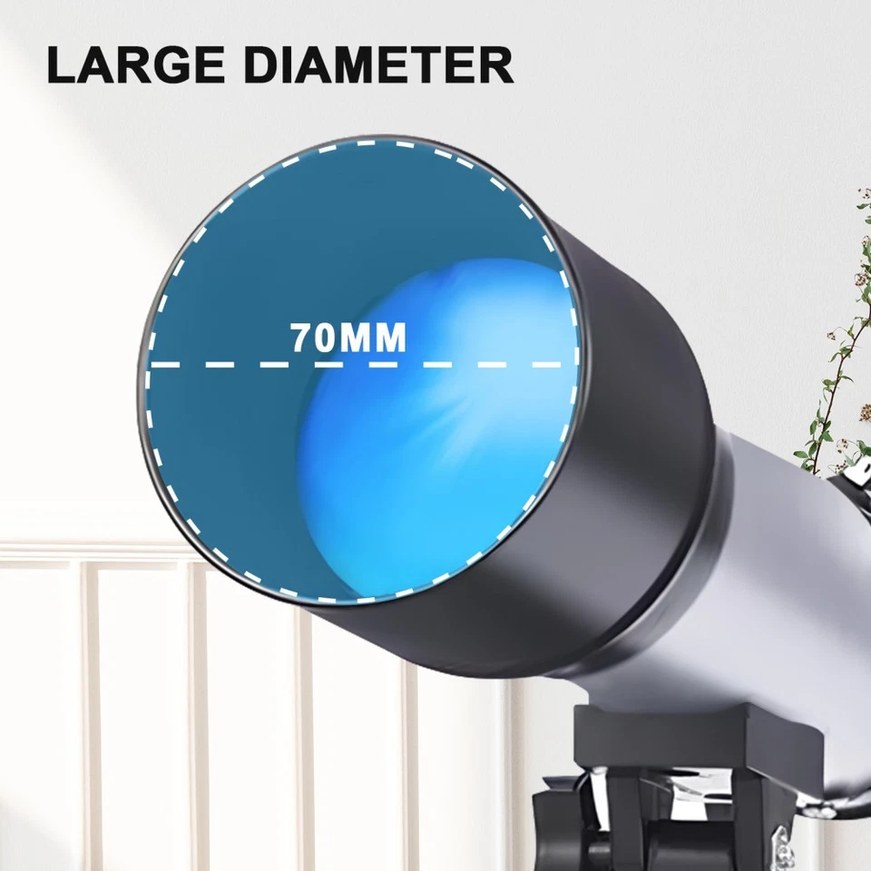 Astronomisches Fernrohr Erwachsene Tragbares Teleskop Für Kinder - Bild 2 von 4