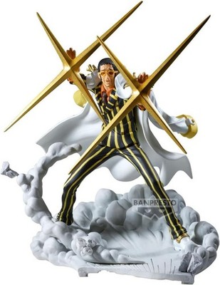 BANPRESTO ONE PIECE Borsalino Figur Statue 15cm Reihe SENKOZEKKEI Original