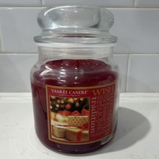YANKEE CANDLE HOLIDAY WISH 14.5 oz Full Hard To Find Christmas Scent New