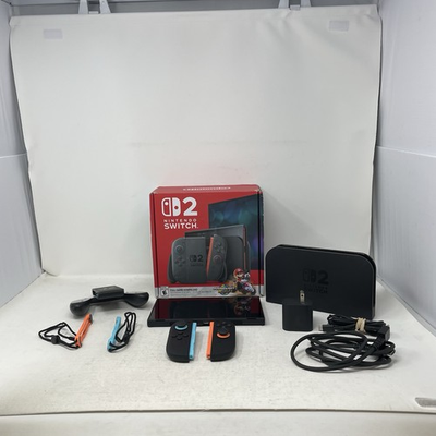 #ad #ad Nintendo Switch 2 System Handheld Console Black 256GB w Controllers *Read* $399.99