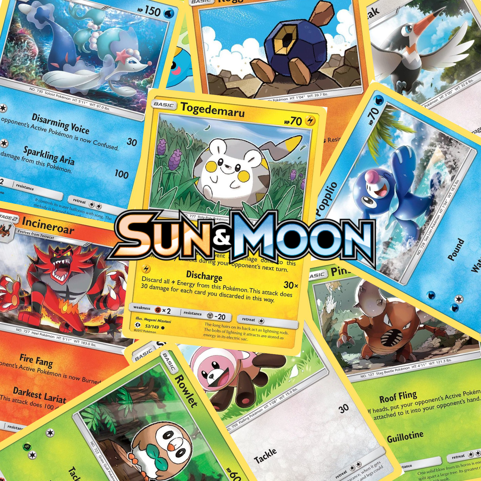 Pokemon TCG 2017 Sun & Moon Base Set Pick Your Card NM/LP