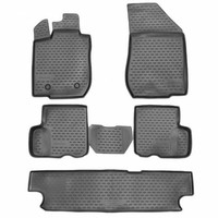 Gummi-FußMatten Dacia Logan MCV 2006-2013 (7-Sitzer) Novline