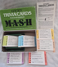 Golden Trivia Cards M*A*S*H Edition Vintage Game (1984) COMPLETE EXC