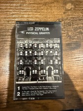 Led Zeppelin: Physical Graffiti Cassette Tape, Classic Rock, Hard Rock, RARE