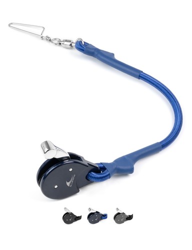 BLUEWING Lega di Alluminio Anodizzato Rigido Blu Water Outrigger Line Lock PRO - Foto 22 di 63