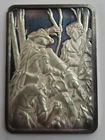 Silver 999 BAR The American Revolution Old Glory Ingot Collection. MOLLY PITCHER