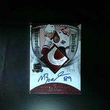 2008-09 Upper Deck The Cup - Signature Patches Mikkel Boedker #SP-BK /75 (AU,...