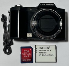 Olympus SZ series SZ-12 14.0MP Digital Camera - Black