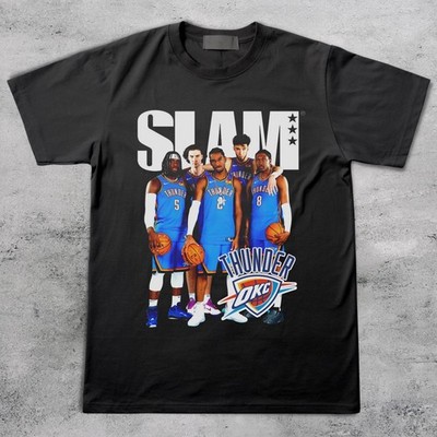 Shai SGA Josh Giddey Chet Holmgren Jalen Thunder NBA Slam Cover Shirt