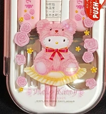 Sanrio Hello Kitty Bear Retro Cutlery Set Rare Collectible Vintage Edition